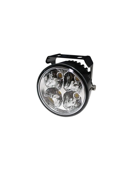 HIGHSIDER pro LED Daytime Running Light Black Round (1pc)