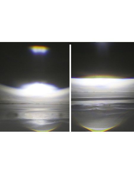 HIGHSIDER pro 45 mm Headlight Dual-Stream LED Black E-Approved (1pc)