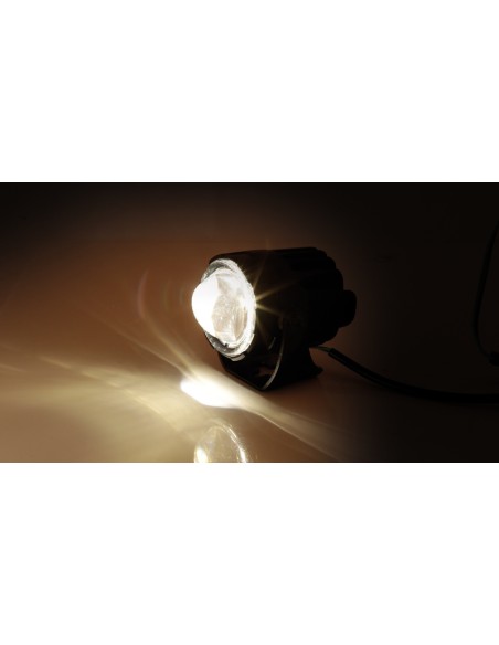 HIGHSIDER pro Headlight FT13-Low LED Black Low Beam, E-Approved (1pc)