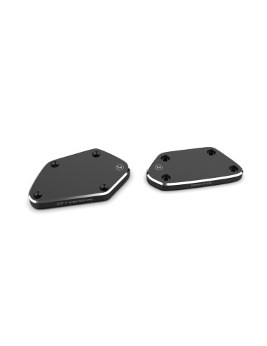 HIGHSIDER Clutch/Brake Fluid Reservoir Cover Set - BMW RnineT