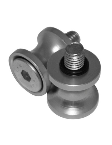 SHIN YO Bobbins M8 x 1.25 Silver (Pair)