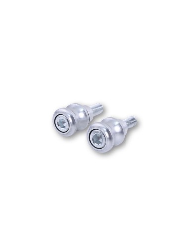 SHIN YO Bobbins M10 x 1.25 Silver (Pair)