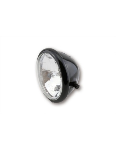 SHIN YO Bates Style 5 3/4" Headlight Black Glossy