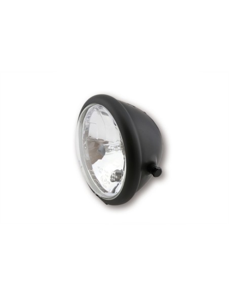 SHIN YO 5 3/4 Inch Headlight Bates Style Black Matt