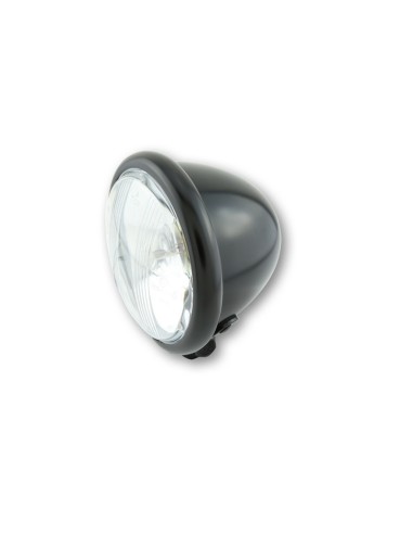 SHIN YO Bates-Style 4 1/2" Headlight Black Silk Matt