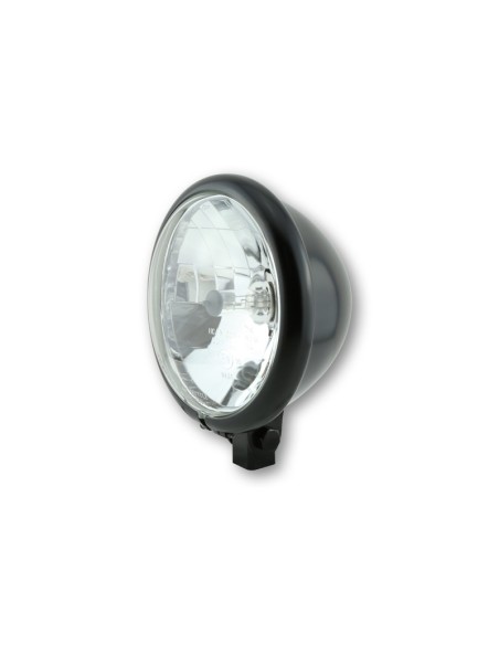 SHIN YO Bates Style 5 3/4" Headlight Bates Style Black Silk Matt