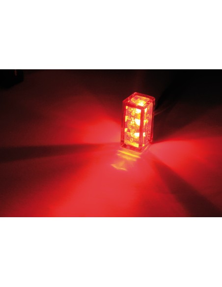 Lampa spate cu LED SHIN YO Cube-V cu 3 SMD-uri pentru montare incastrata