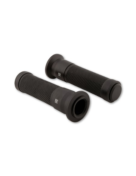 SHIN YO Marano Handlebar Grips Rubber, 7/8 Inch (22.2mm) 132mm (Pair)