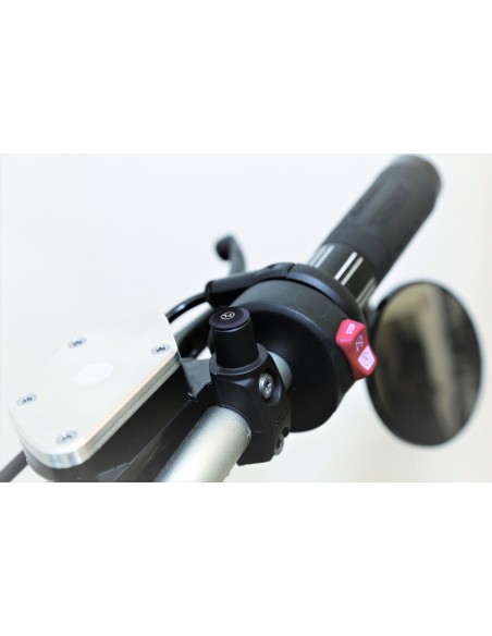 HIGHSIDER pro Cover Caps Black Matt CNC, For M10