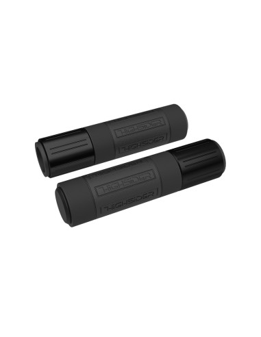 HIGHSIDER Conero Handlebar Grip Rubber, 7/8" (22,2 mm), 132 mm, Black Matt