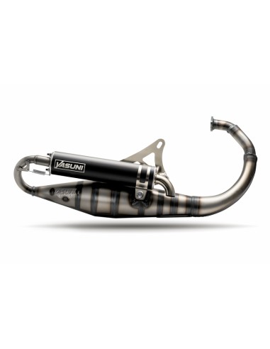 YASUNI Carrera 10 Full Exhaust System Black - Minarelli Vertical