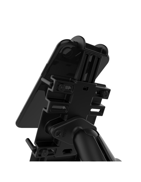 RAM MOUNTS Quick-Grip Medium Arm Phone Holder Handlebar U-Bolt Base
