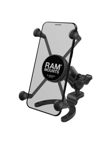 RAM MOUNTS X-Grip Phone Holder Short Arm Large Gas Tank Base - Large Phones