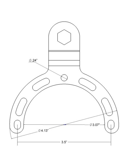 RAM Mounts Small Gas Tank Base - B Ball