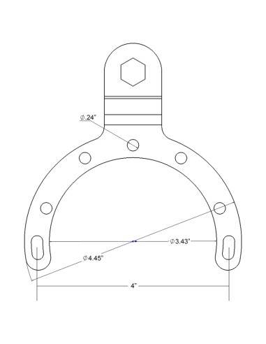 RAM Mounts Large Gas Tank Base - B Ball RAM Mounts Large Gas Tank Base - B Ball