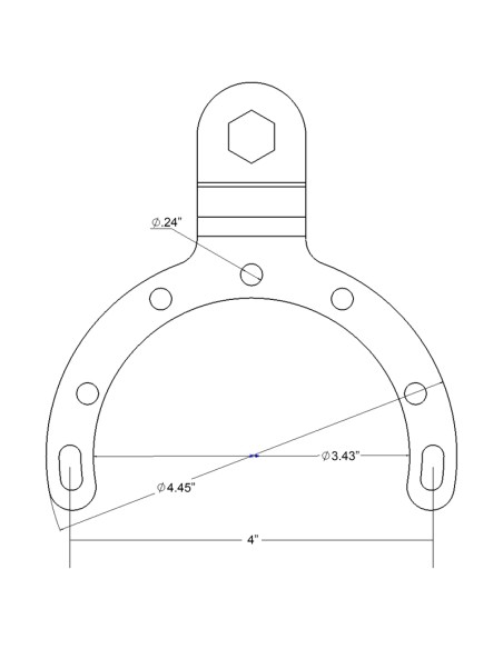 RAM Mounts Large Gas Tank Base - B Ball