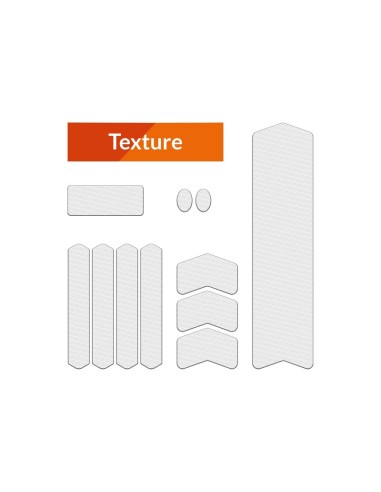 ALGIS Texture Frame Guards Kit M - Clear