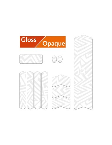 ALGIS Opaque Frame Guards Kit M - White Lines