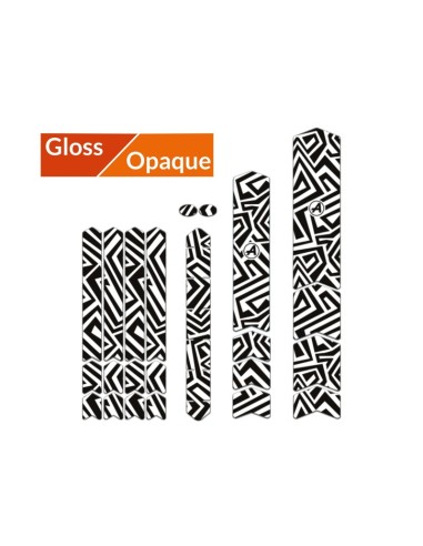 ALGIS Opaque Frame Guards Kit L - Black Lines