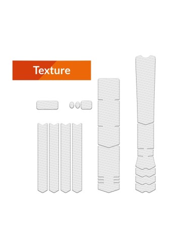 ALGIS Texture Frame Guards Kit XL - Clear