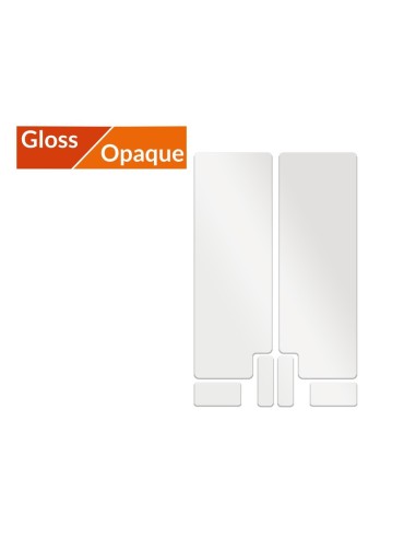 ALGIS Opaque Fork Guards Kit - Clear