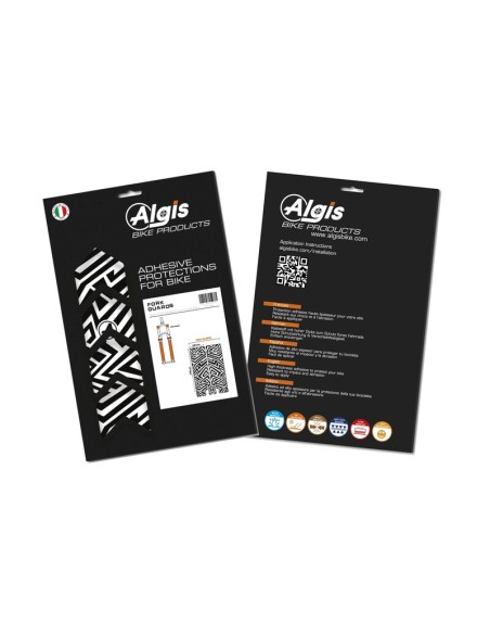 ALGIS Gloss Fork Guards Kit - Black Lines