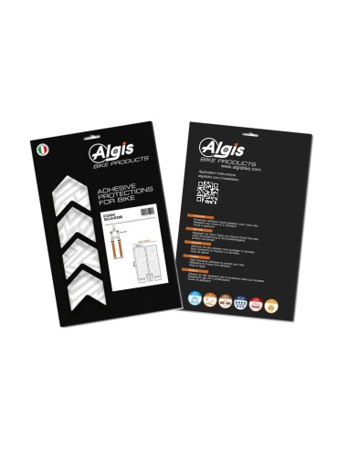 ALGIS Gloss Fork Guards Kit - White...