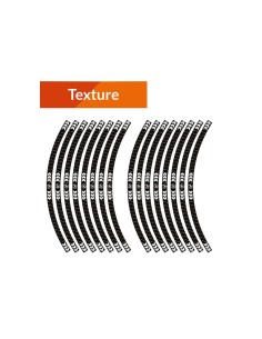 ALGIS Texture RIM Stickers...