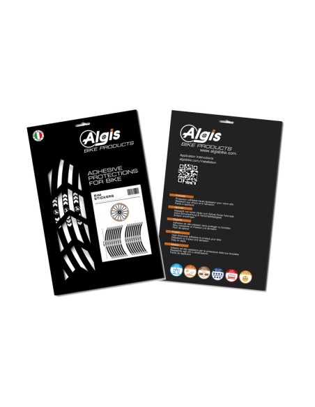ALGIS Texture RIM Stickers Arrows - Black