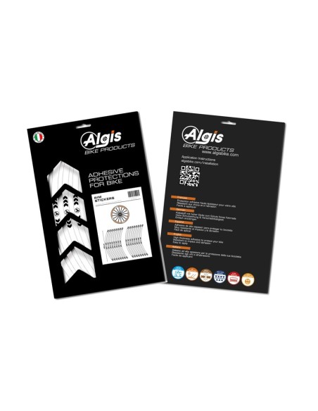ALGIS Texture RIM Stickers Arrows - White