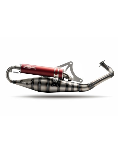 YASUNI Carrera 10 Exhaust Red  - Piaggio