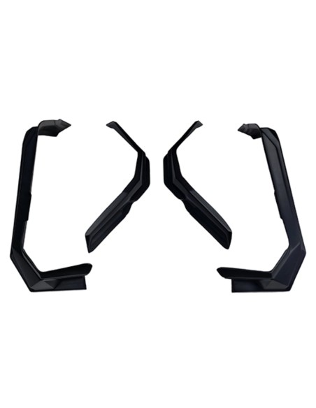 DIRECTION 2 Overfender Kit Black - Suzuki Kingquad 500/750