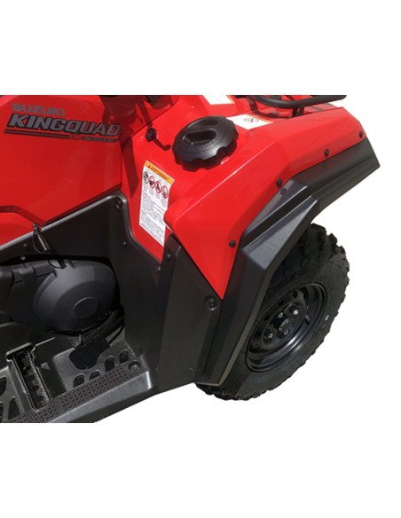 DIRECTION 2 Overfender Kit Black - Suzuki Kingquad 500/750