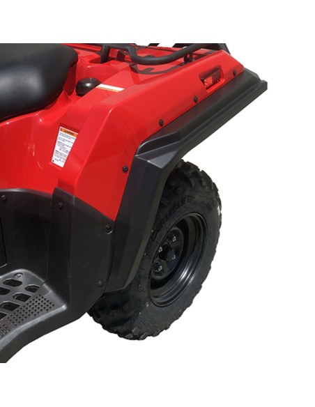 DIRECTION 2 Overfender Kit Black - Suzuki Kingquad 500/750