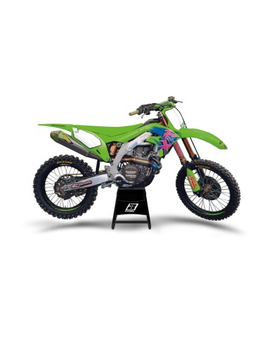 BLACKBIRD Retro Graphic Kit - Kawasaki KX125/250