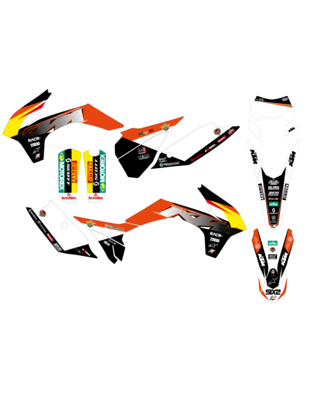 Kit grafic BLACKBIRD Replica Trophy 21 - KTM EXC/SX-SXF