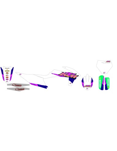 BLACKBIRD Retro Complete Graphic Kit... BLACKBIRD Retro Complete Graphic Kit...