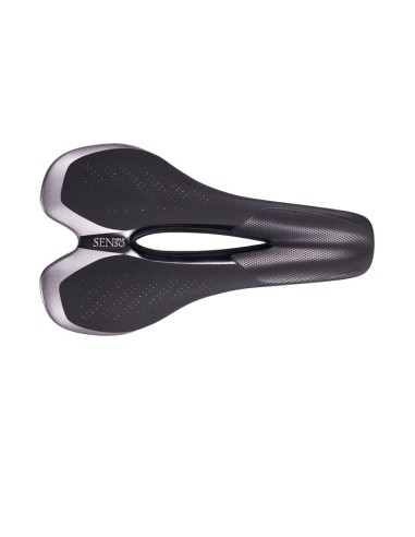 VELO Senso Tri Bike Saddle Black/Silver