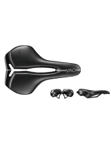 VELO Angel Flow Bike Saddle Black