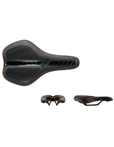 VELO Bike Saddle Junior B97-01 24" Black/Orange