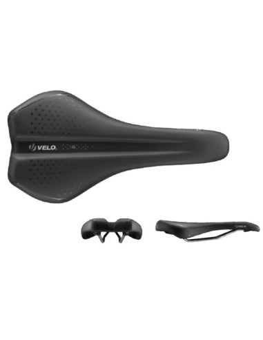 VELO Bike Saddle Zone Cut Black