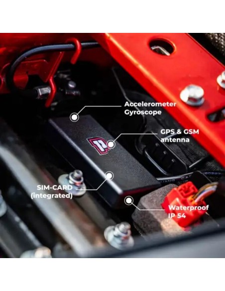 PEGASE Anti-Theft GPS Tracker for Lithium Batteries (No Subscription Required) - English version