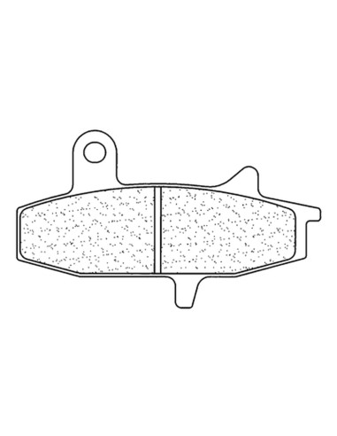 CL BRAKES Street Sintered Metal Brake pads - 2308A3+