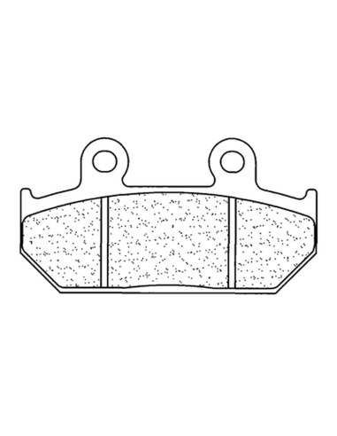 CL BRAKES Street Sintered Metal Brake pads - 2310A3+