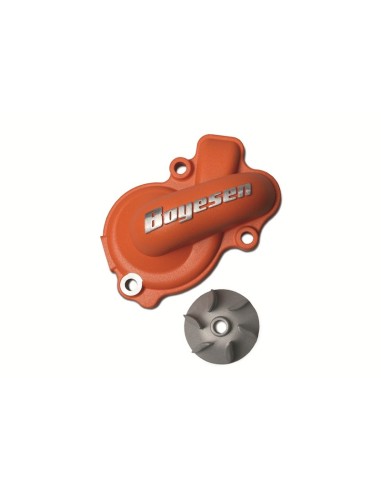 BOYESEN Water pump cover with impeller - KTM