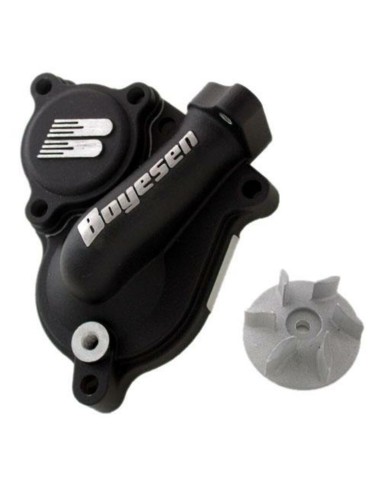 BOYESEN Water pump cover with impeller - Kawasaki KX250F