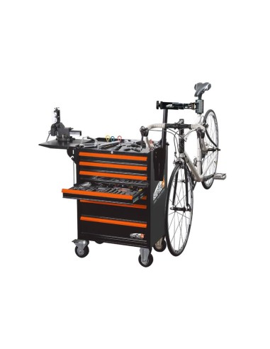 SUPER B Profesionnal Bike workstation W/plastic worktray