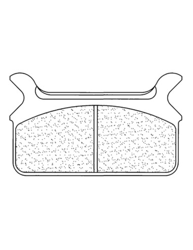 CL BRAKES Street Sintered Metal Brake pads - 2342RX3