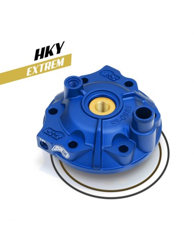 S3 Extreme Enduro Cylinder Head & Insert Kit Low Compression - Blue KTM/Husqvarna