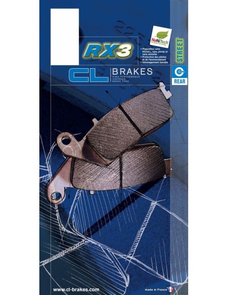 CL BRAKES Street Sintered Metal Brake pads - 2352RX3